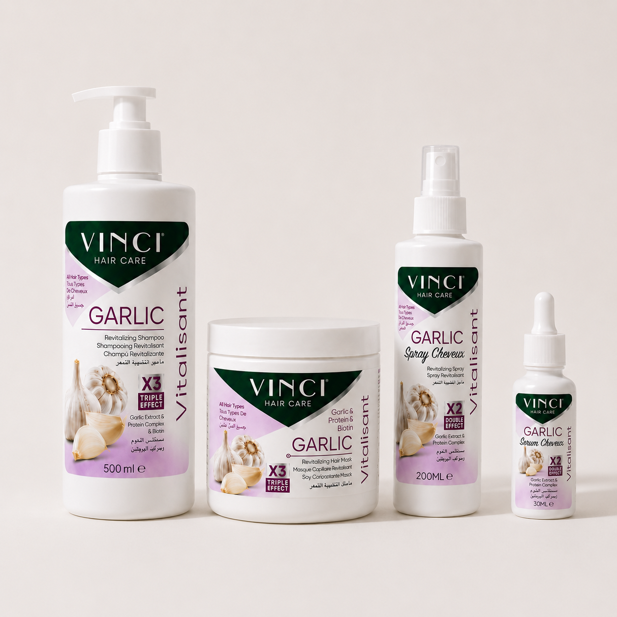 Kit Pousse et Anti-Chute Garlic