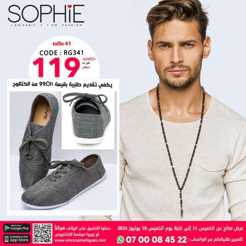 PROMO [ CHAUSSURES HOMMES ALIVE MARCO SHOES GREY ]