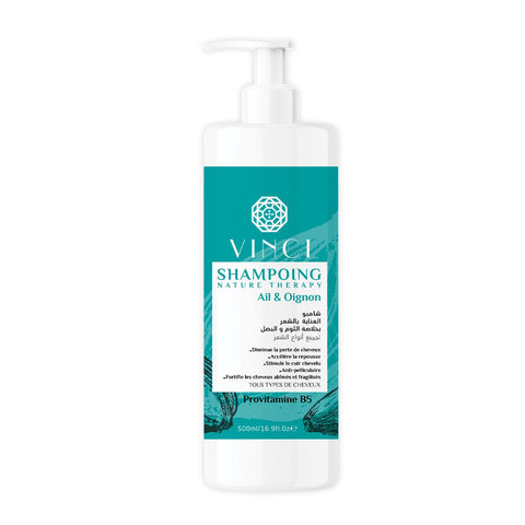 VINCI SHAMPOING NATURE THERAPY AIL OIGNON 500ML 9701012 / B2