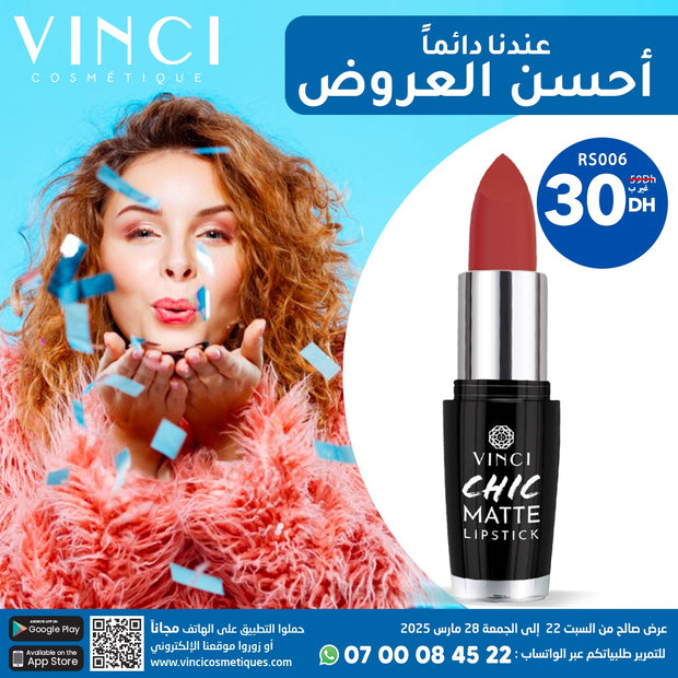 VINCI CHIC MATTE LIPSTICK 1303054