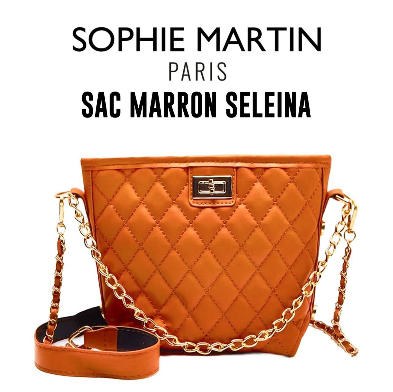 Sac Marron Seleina - SM98C