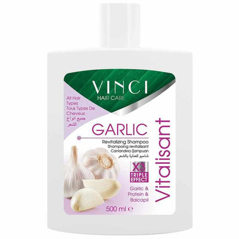 Shampoing GARLIC - 500ML - VINCI COSMETIQUES