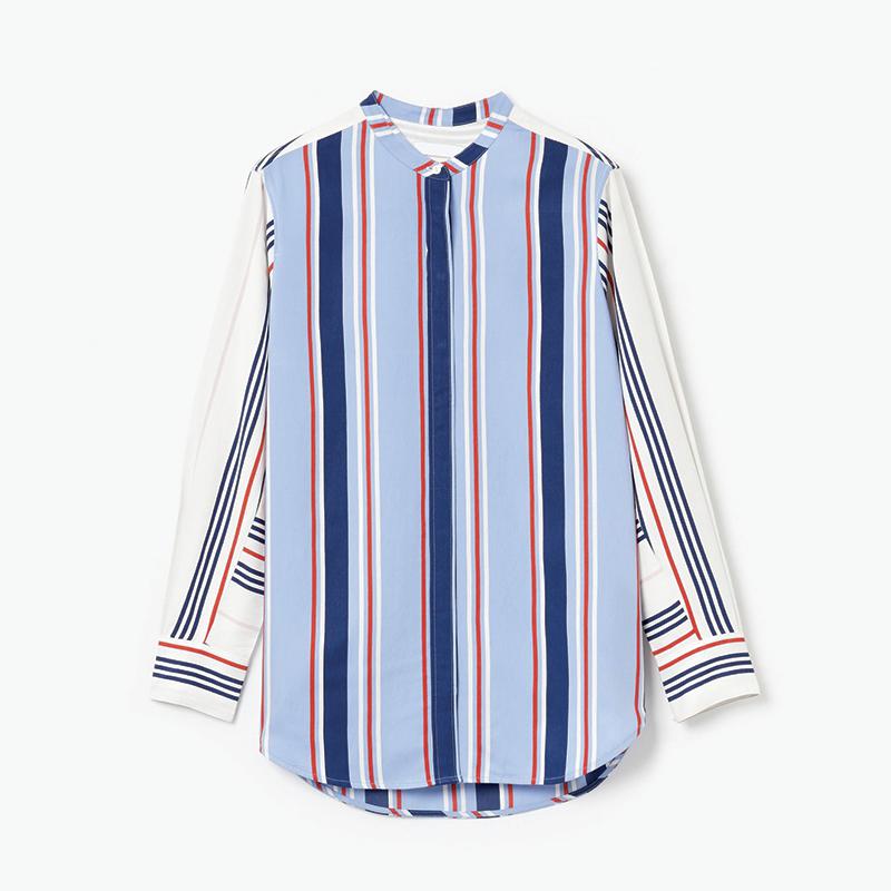 CHEMISE BLEUE RAYURE